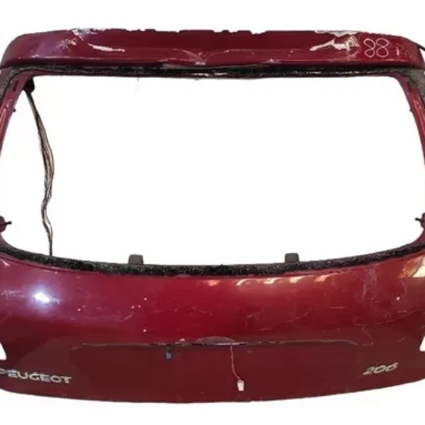 Tapa Cajuela Peugeot 206 Detalles 2000 – 2009 # 88