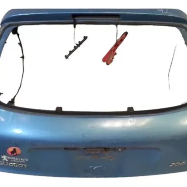 Tapa Cajuela Peugeot 206 Detalles 2000 – 2009 # 92